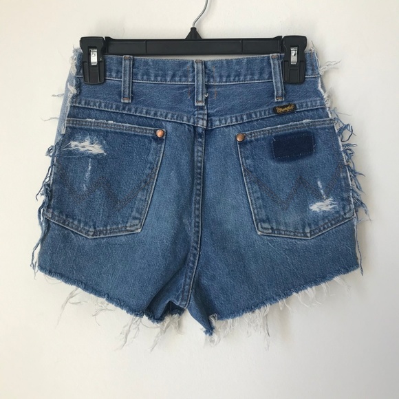 LF | Shorts | Lf Furst Of A Kind Wrangler Distress Shorts | Poshmark